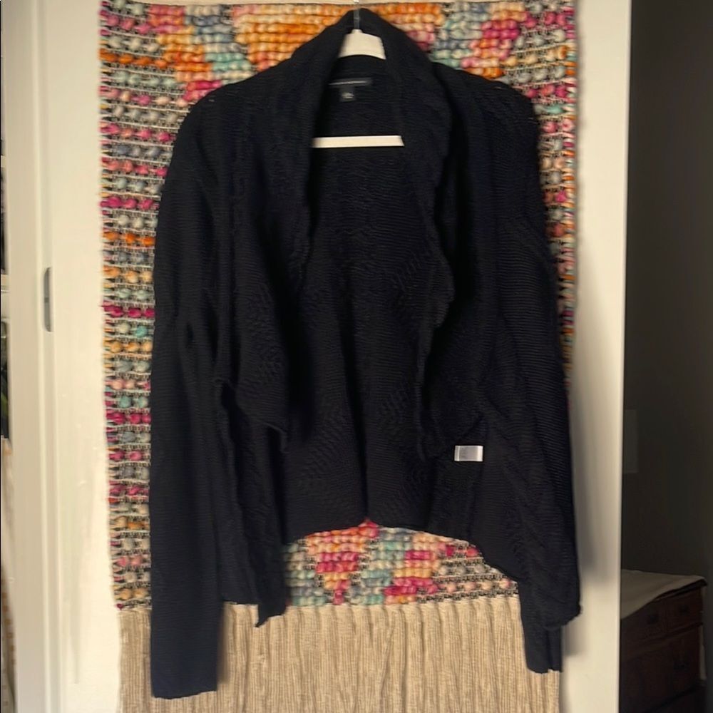 Black Knit Cardigan